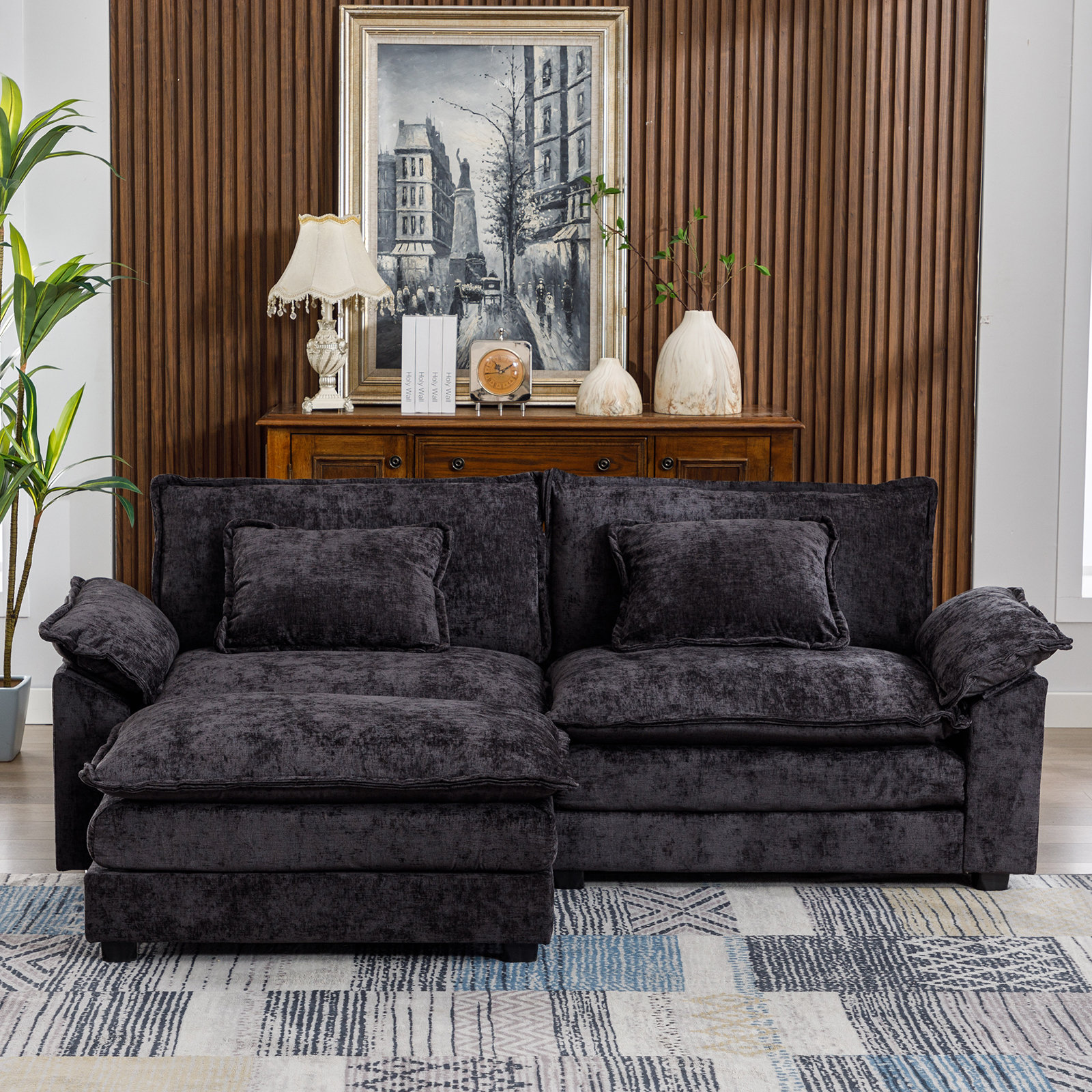 Latitude Run® Dyemond 85.8" Modern Sectional Couch Sofas for Living